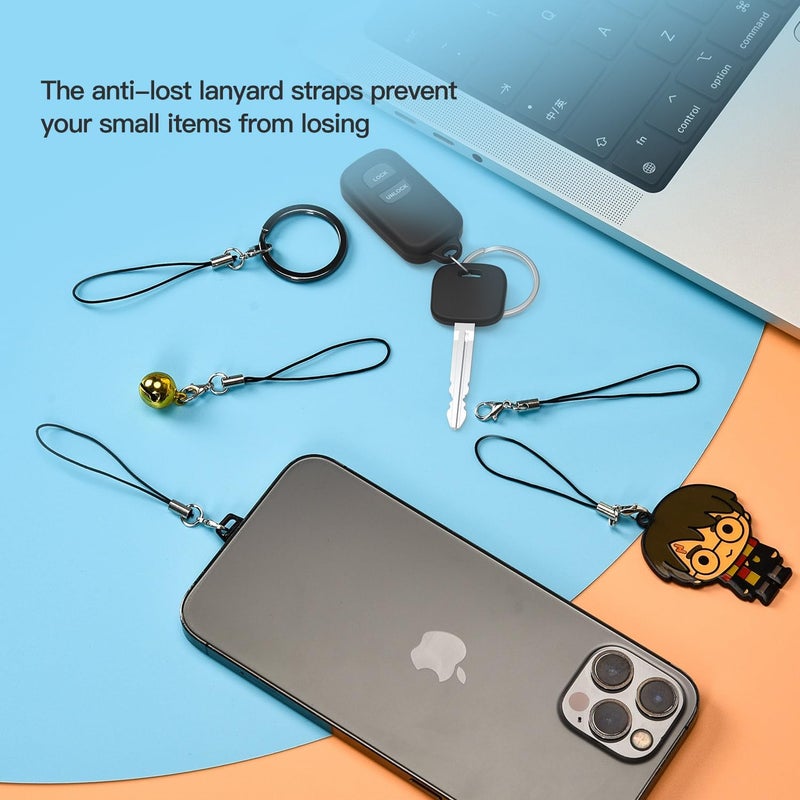 imComor 10X iPhone 14 Anti Dust Plug, iPhone Lightning Charging Port Dust Cover for iPhone 14 Pro Max, 13 Pro Max, 12 Pro Max, 11 Pro, X, XS, XR, 8, 7 iPad AirPods with Easy Grip Tab, Lanyard & Cleaning Brush - Image 4